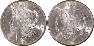 1881-S $1 MS64