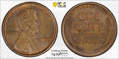 1909 VDB 1C MS63RB