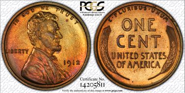 1912 1C PR65RD