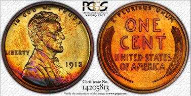 1913 1C PR66RB