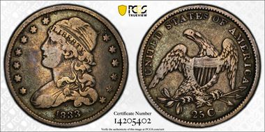 1833 25C Browning-2, RPL FS-901 VF25