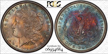 1898 $1 MS66