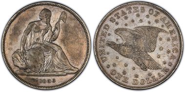 1836 $1 J-60 Original, Alignment I PR35