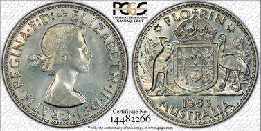 1963(m) Florin PR65