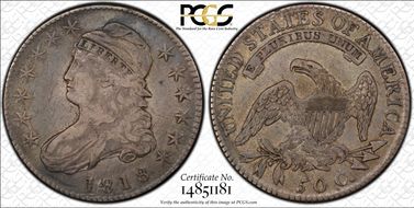 1818 50C O-105a VF30