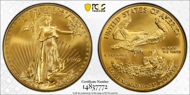1996 $50 Gold Eagle MS69