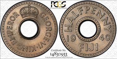 1940 1/2D MS65