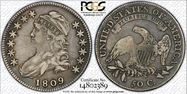 1809 50C O-114a VF25