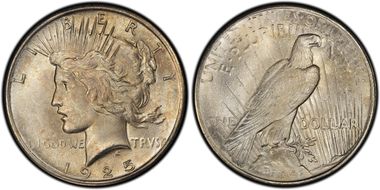 1925 $1 MS65