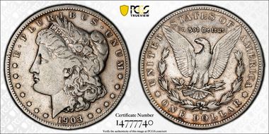 1903-S $1 Micro S F15