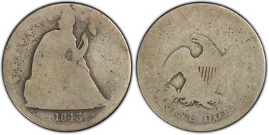1843 $1 FR2