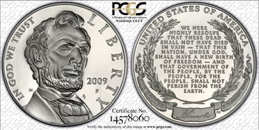 2009-P $1 Abraham Lincoln PR69DCAM