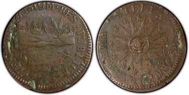 1786 VT 1/2P Vermontensium F12BN