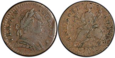 1788 VT 1/2P Bust Right VF20BN