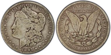 1897 $1 VG8