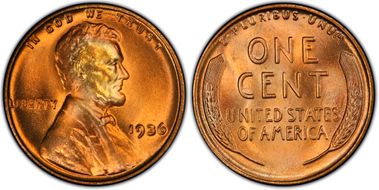 1936 1C Doubled Die Obverse, Type 2 MS65RD