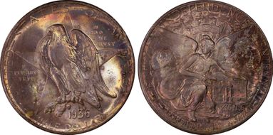 1936-D 50C Texas MS66