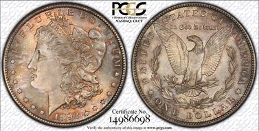 1892-S $1 MS63