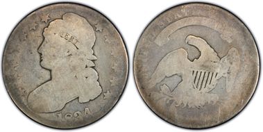 1834 50C Large Date, Small Letters FR2