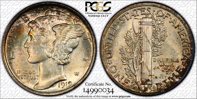 Cert 14990034 - Coin Image