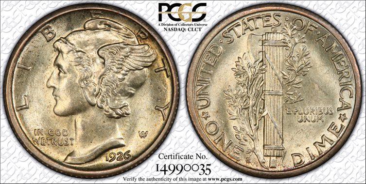 Cert 14990035 - Coin Image