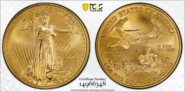 2003 $50 Gold Eagle MS69