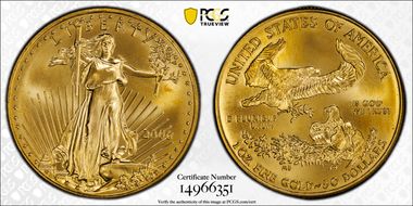 2006 $50 Gold Eagle MS69