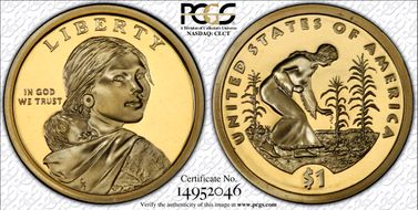 2009-S $1 Native American PR70DCAM