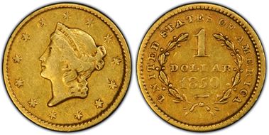 1850 G$1 VF35