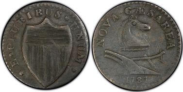 1787 NJ 1/2P Small Plan, Plain Shield VF35BN