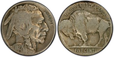 1927-D 5C 3 1/2 Leg FS-901 VG8