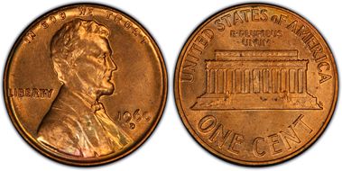 1960-D/D 1C DDO FS-101, Sm/Lg Date MS65RD
