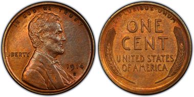 1914-S 1C MS62RB