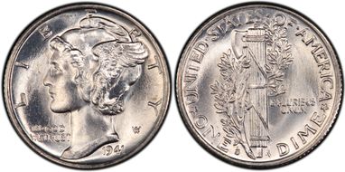 1941-S/S 10C RPM FS-502 MS65
