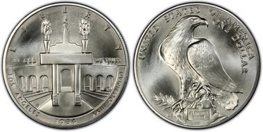 1984-P $1 Olympic MS69