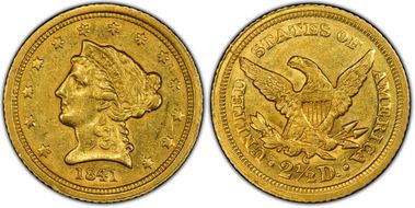 1841-C $2.50 AU55