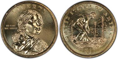 2009-P $1 Native American - Position A MS65