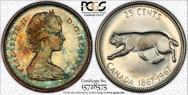 1967 25C 0.800 Ag PL64