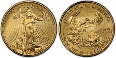 1996 $5 Gold Eagle MS68