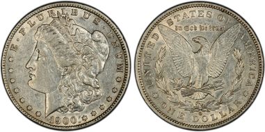 1900-O/CC $1 VAM 7A XF45