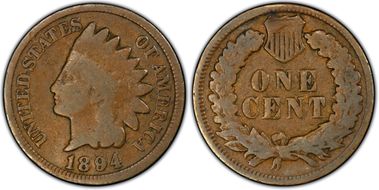 1894/1894 1C Doubled Date G6BN