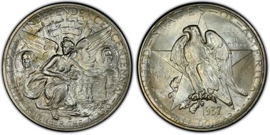 1937-D 50C Texas MS67