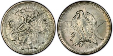 1938-S 50C Texas MS66