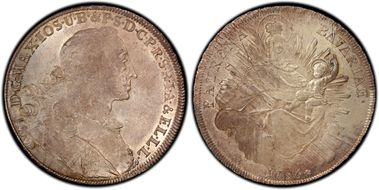 1756 Thaler Dav-1952 MS63