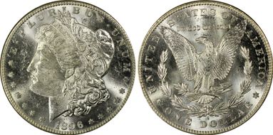 1896-S $1 MS63