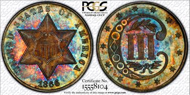 1866 3CS MS67