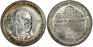 1949 50C Booker T. Washington MS66