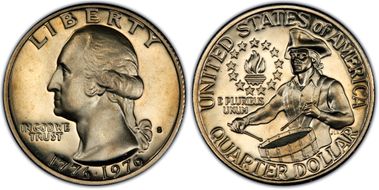 1976-S 25C Clad PR67