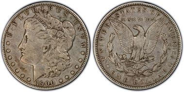 1900-O/CC $1 VAM 9 VF20