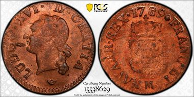 1789-M Liard Gad-348 MS64RB